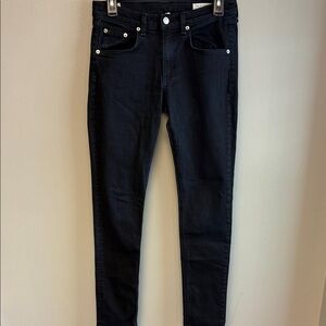 rag & bone Skinny Jeans Dark Wash Women’s 27 Stretch Denim 29 Inseam